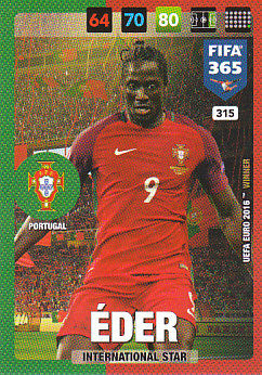 Eder Portugal 2017 FIFA 365 International Star #315